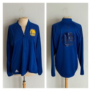 2016 Adidas Golden State Warriors unisex zip up sweatshirt